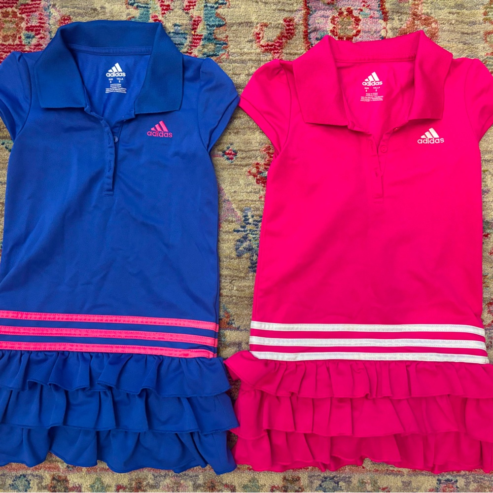 Adidas Girls Tennis Dresses (set of two) 5T